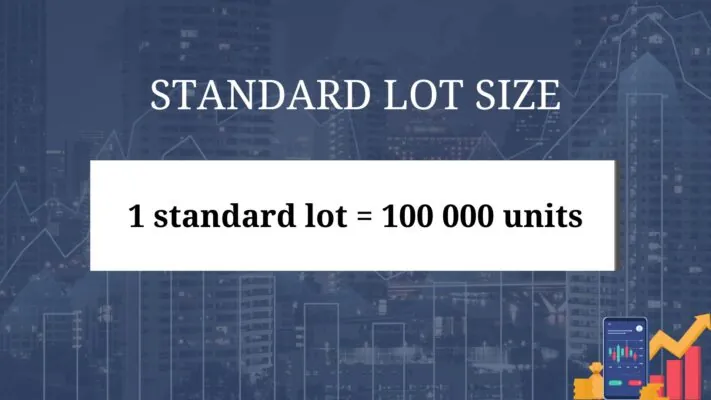 1スタンダードロット = 基軸通貨の100,000単位 - FxPro