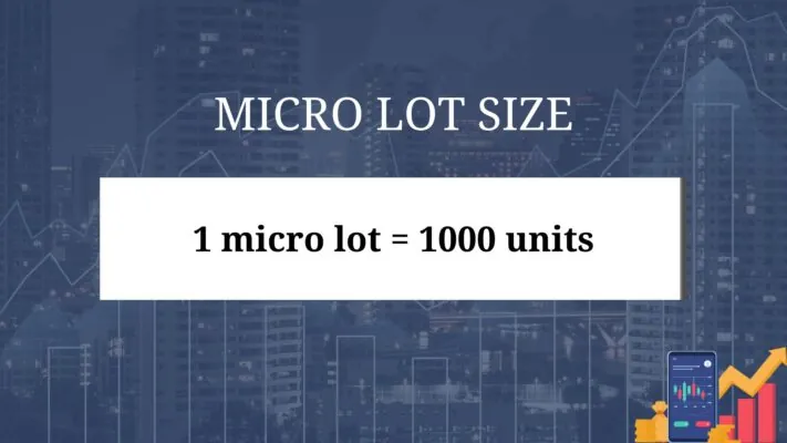1マイクロロット = 基軸通貨の1000単位  - FxPro